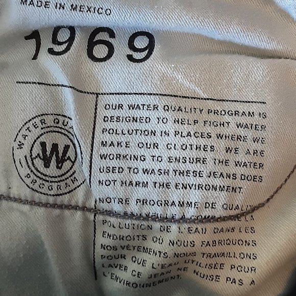 Gap 1969 Real Straight Dark Wash Jeans Cropped Size 30/10 - Picture 13 of 15